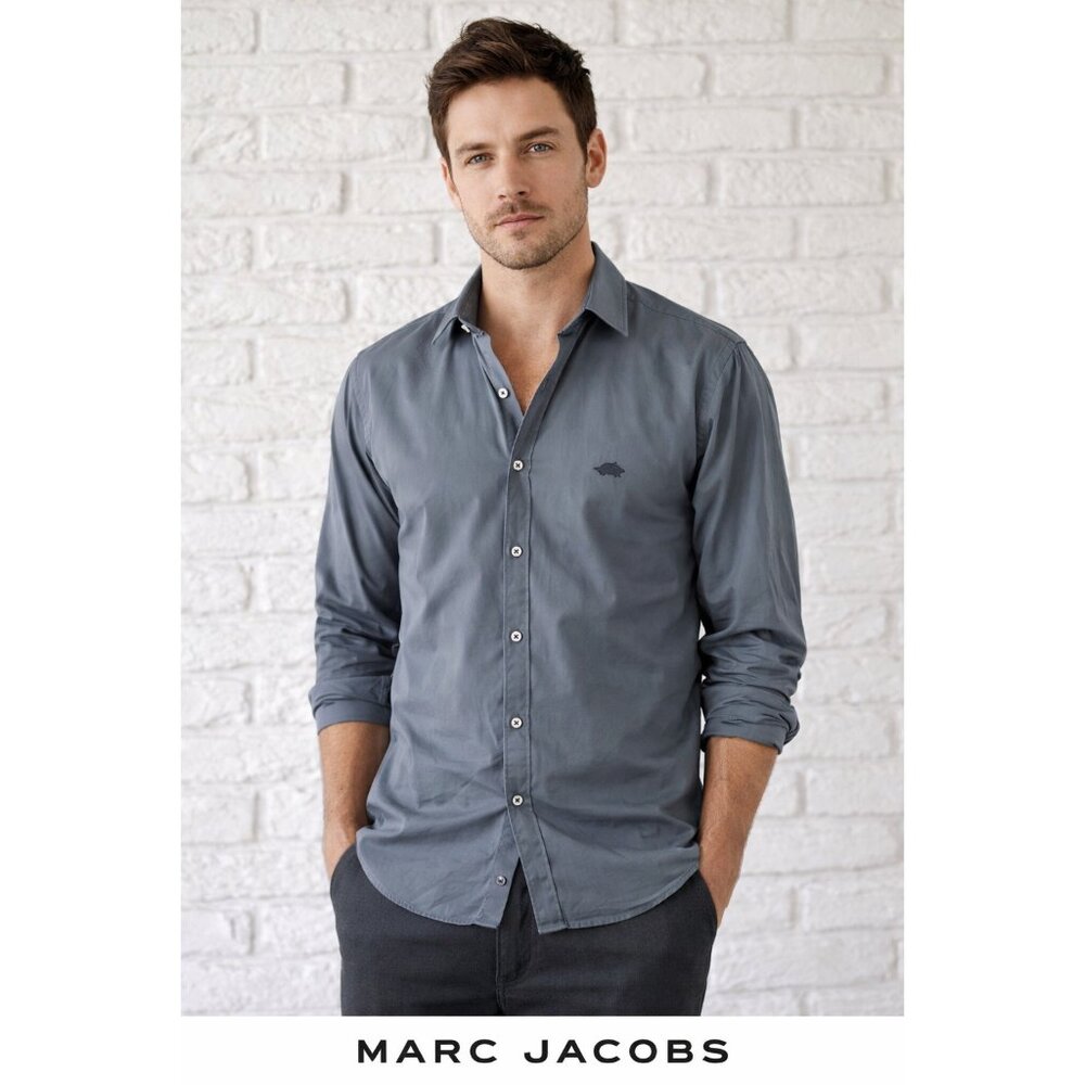 Marc Jacobs Blue Button Down Casual Shirt